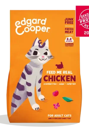 Lage Prijs Edgard & Cooper Verse Kip Kattenvoer 325 gram