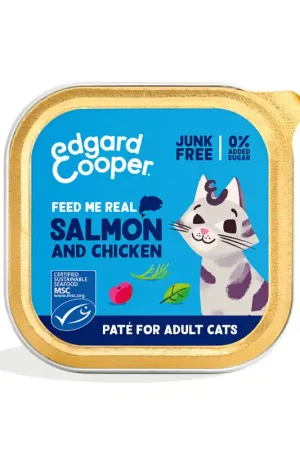 Edgard & Cooper Zalm en Kip Paté 85 gram Dagaanbieding