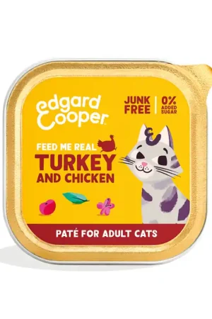 Edgard & Cooper Kalkoen en Kip Paté 85 gram Hoge Kwaliteit