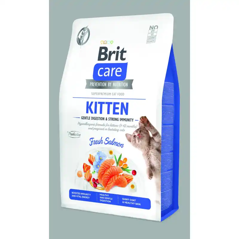 Brit Care Kitten Gentle Digestion & Strong Immunity 400 Gram Merkproduct