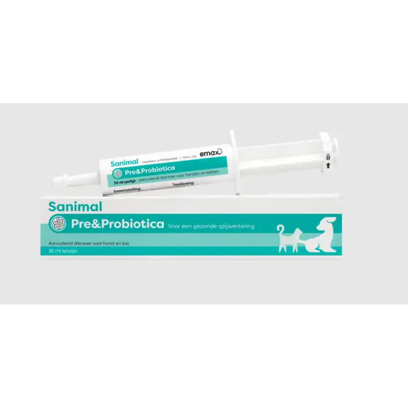 Op = Op Sanimal Pre- en Probiotica 30 ml