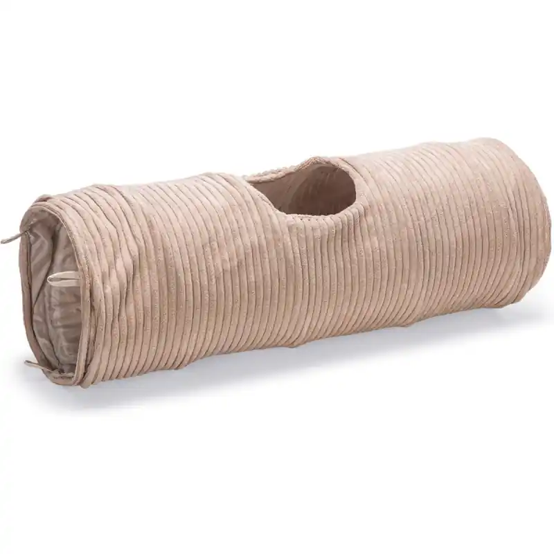 Op = Op DBL Kattentunnel Ribbed Roze 25x75cm