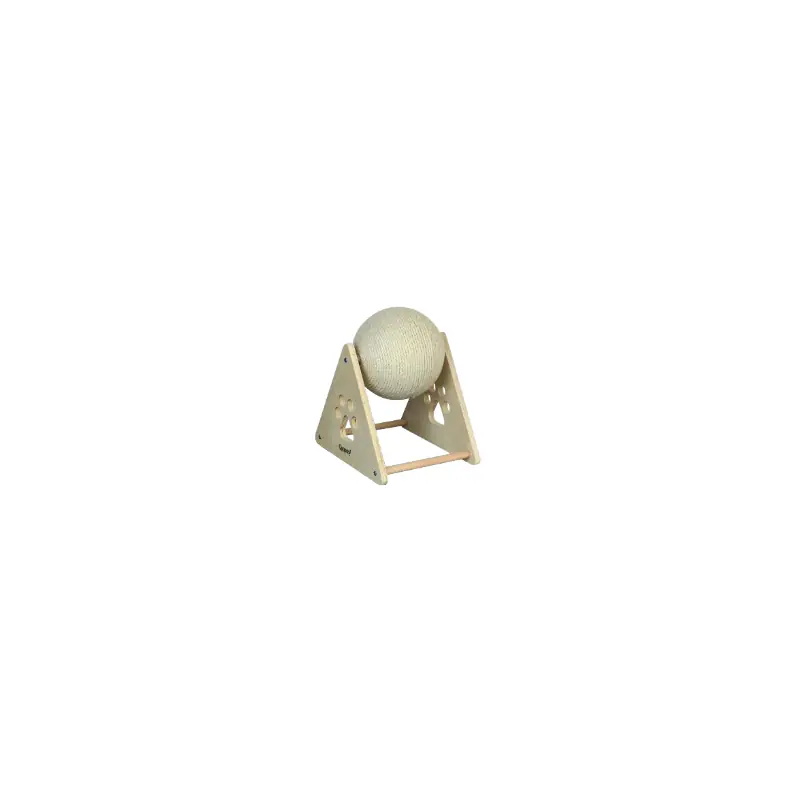 Quapas! Cat Scratching White Jute Ball L Weekendaanbieding