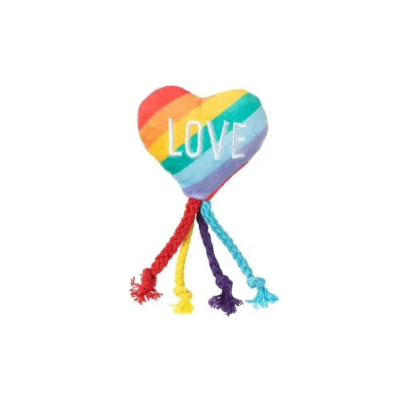 Laatste Kans FuzzYard Plush - Pride Love Hart 14cm