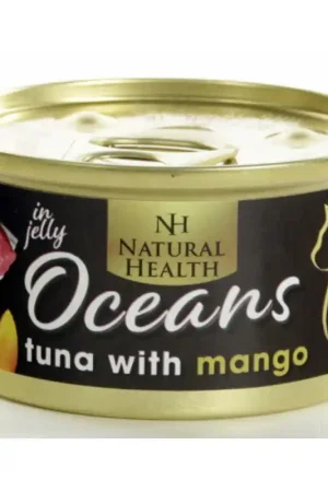 Laatste Kans Natural Health Cat Oceans Tuna & Mango 85gr