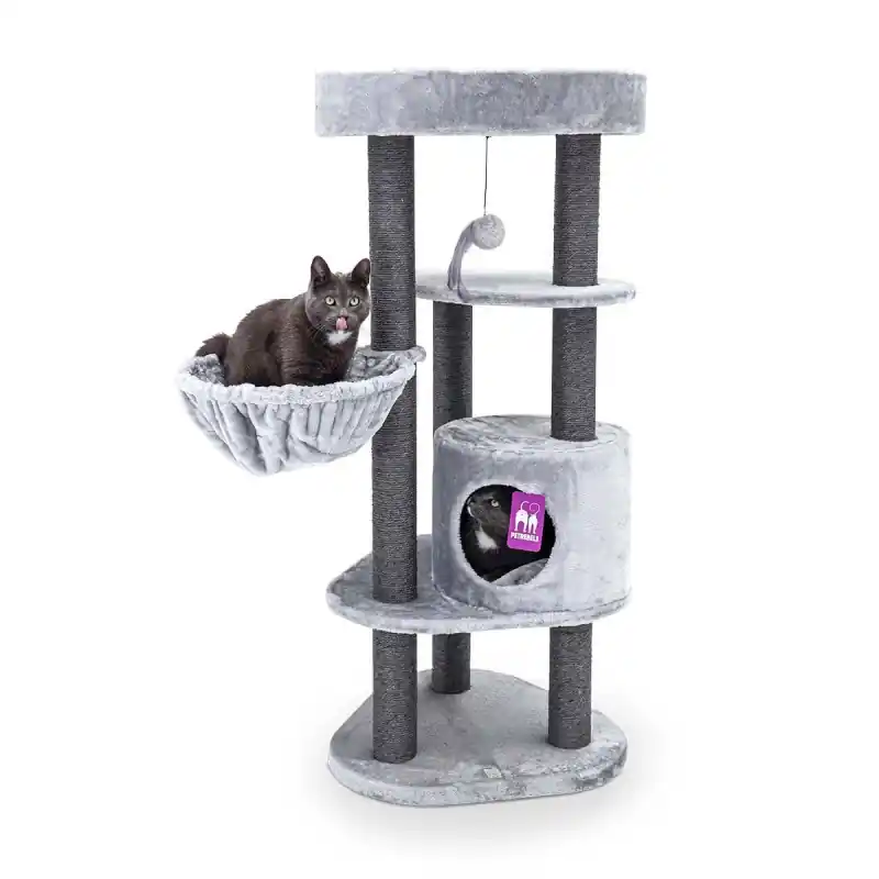 PetRebels Krabpaal Charlotte 134 Grey Exclusieve Aanbieding