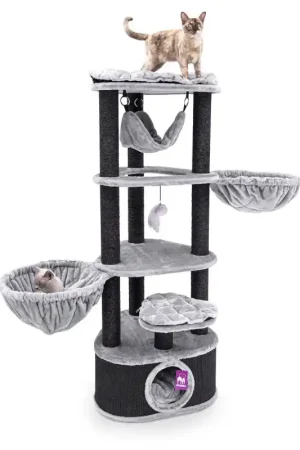 Direct Beschikbaar PetRebels Krabpaal Catharina 160 Grey