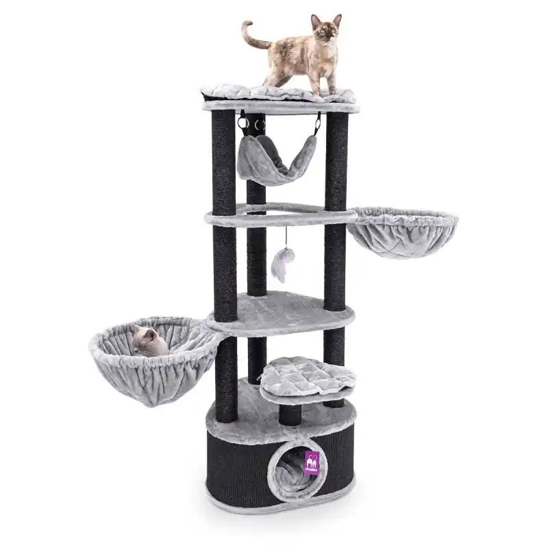 Direct Beschikbaar PetRebels Krabpaal Catharina 160 Grey