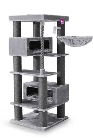PetRebels Krabpaal Turnpike 190 Grey Gratis Retour