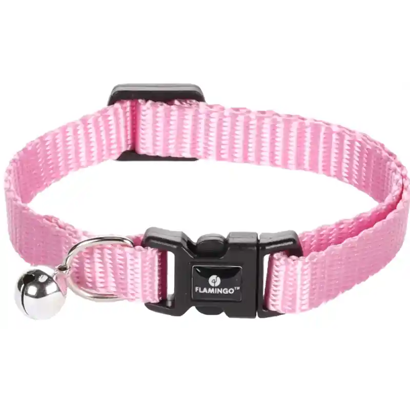 Flamingo Kattenhalsbandje Ziggi Roze 20-35 cm Laatste Kans