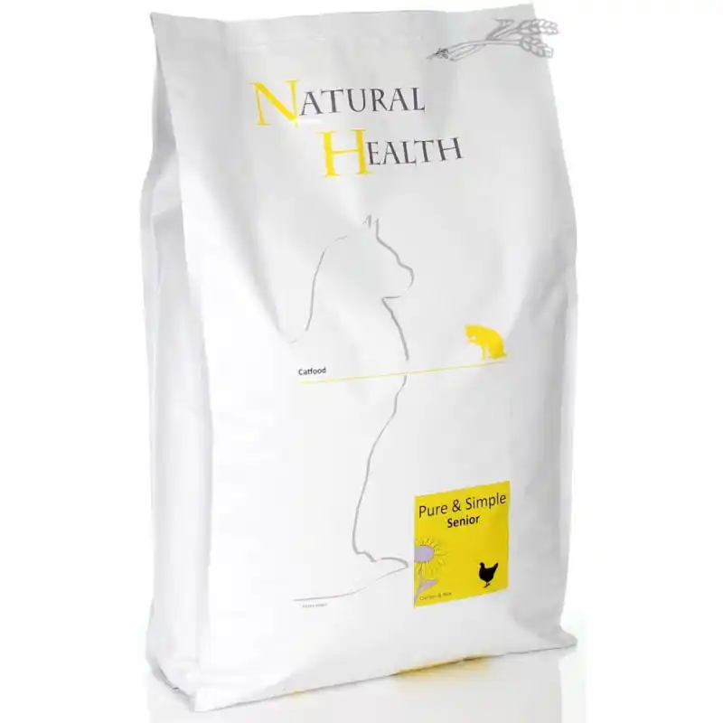Beperkte Voorraad Natural Health Cat Chicken Senior 7,5 kg