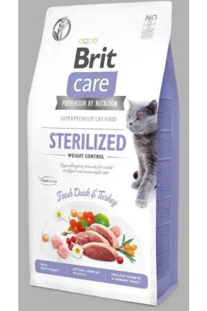 Brit Care Sterilized Weight Control 7 kg Tijdelijk Beschikbaar