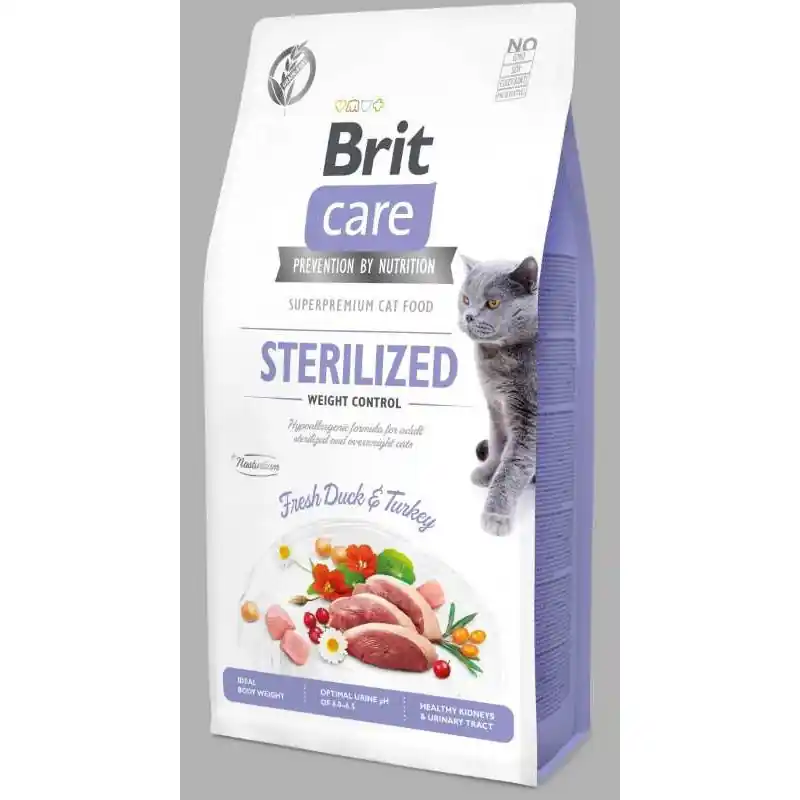 Brit Care Sterilized Weight Control 7 kg Tijdelijk Beschikbaar