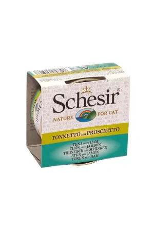 Meest Verkocht Schesir Kat Natvoeding Tonijn & Ham 70 gram