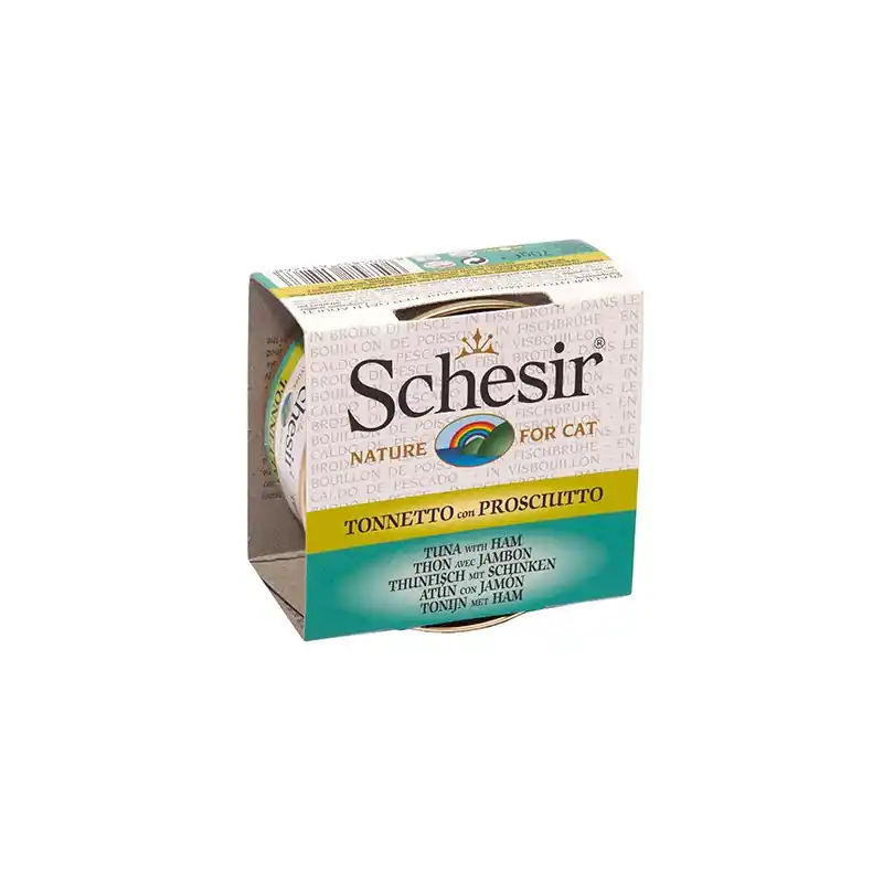 Meest Verkocht Schesir Kat Natvoeding Tonijn & Ham 70 gram