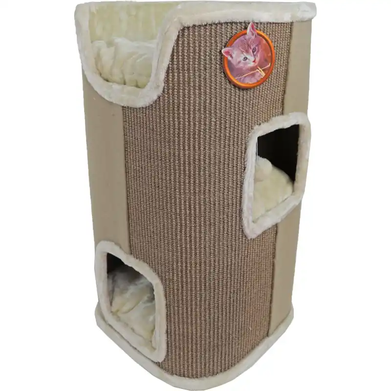 Express Levering Boony Krab- en Klimmeubel 2 Gaats Vierkant Taupe & Beige