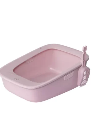 Quapas! Open Kattenbak Roze Veilige Betaling