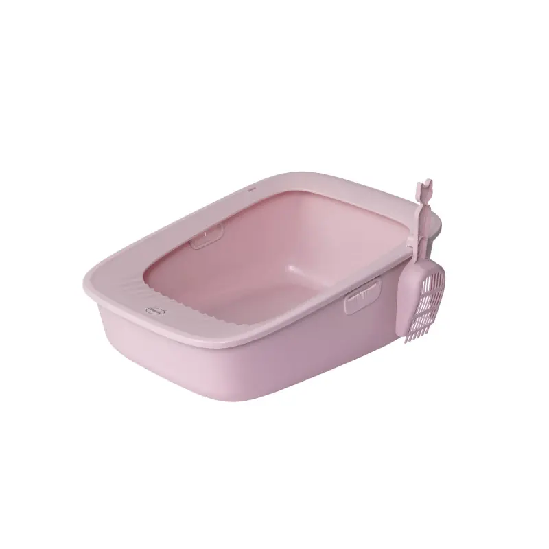 Quapas! Open Kattenbak Roze Veilige Betaling