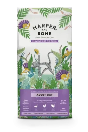 Harper en Bone Adult Kat Flavours of the farm 5kg Koop Vandaag
