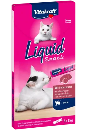 Vitakraft Multipack Liquid Snack met Kip en Rundvlees 16st Betaalbaar