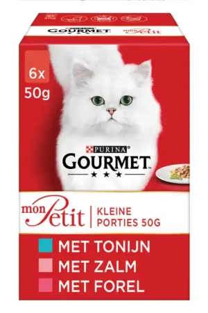 Voordeelprijs Gourmet Mon Petit Pouch Vis MP 6 x 50 gr