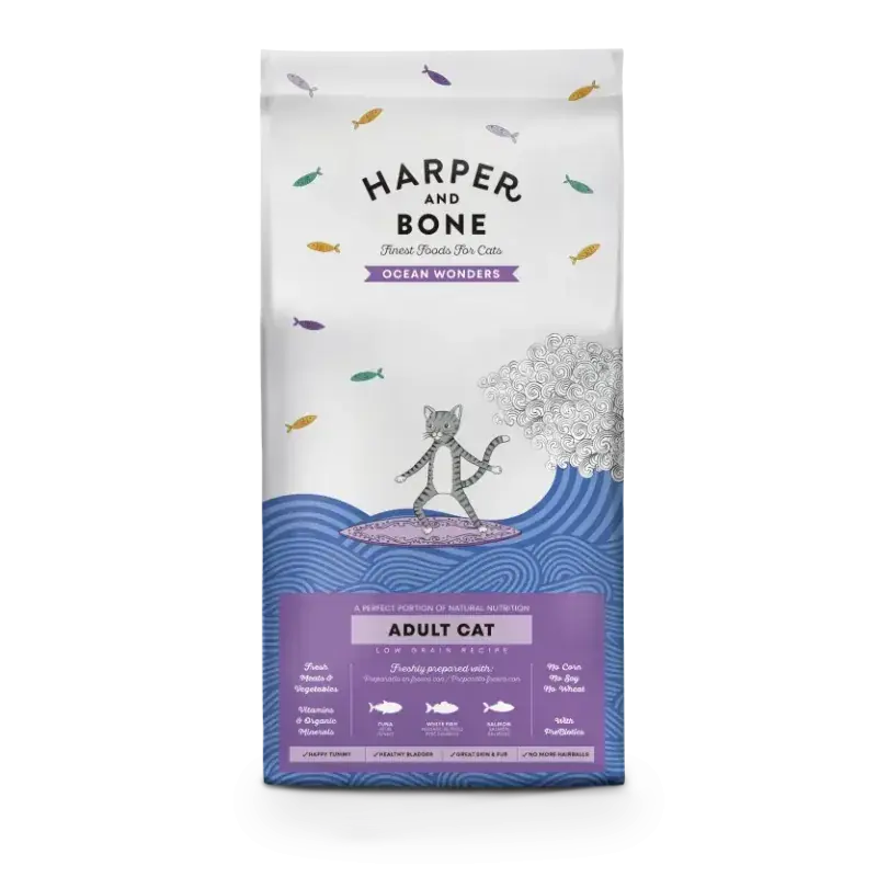 Bestel Nu Harper en Bone Adult Kat Ocean Wonders 2kg