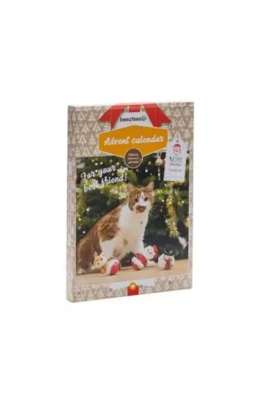 Lage Prijs Beeztees kerst adventkalander voor de kat purr