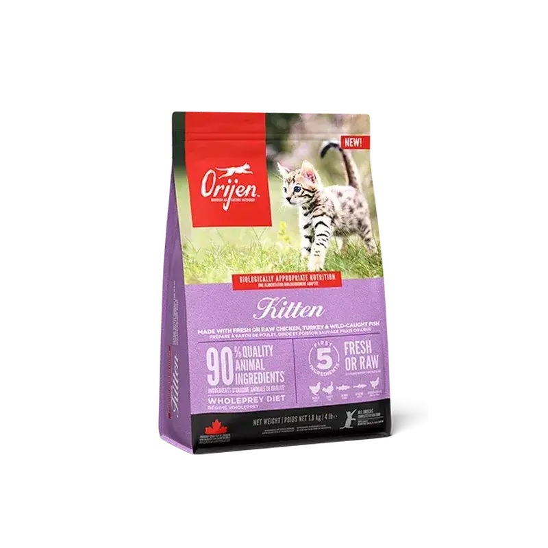 Orijen Cat Kitten 1,8 kg Bestel Nu