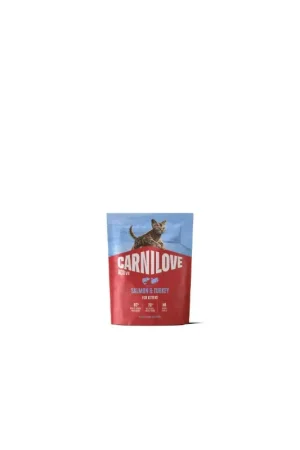 Meest Verkocht Carnilove Active Zalm en Kalkoen Kitten 400 gram
