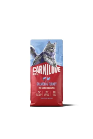 Op = Op Carnilove Active Zalm en Kalkoen Grote Kat 6 kg
