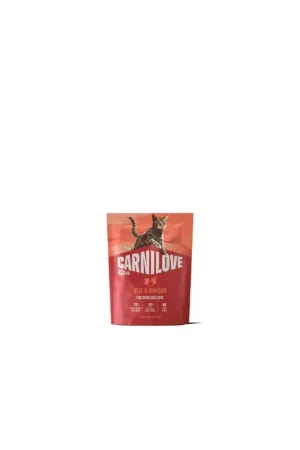 Tijdelijk Beschikbaar Carnilove Active Rund en Hert Gesteriliseerde Kat 400 gram