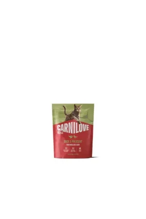 Gecertificeerd Carnilove Active Eend en Fazant Gesteriliseerde kat 400 gram
