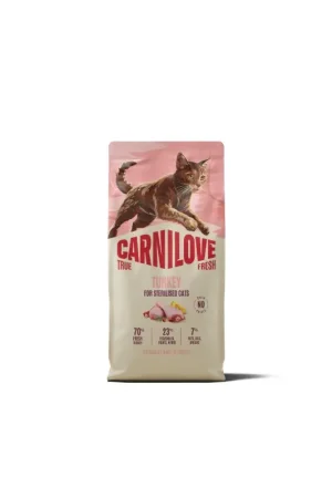 Koop Online Carnilove True Fresh Kalkoen voor Gesteriliseerde Kat 6 kg