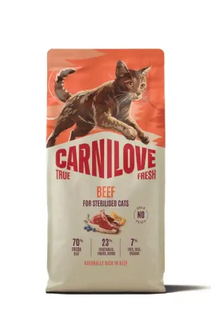 Carnilove True Fresh Rund Gesteriliseerde Kat 6 kg Hete Deal