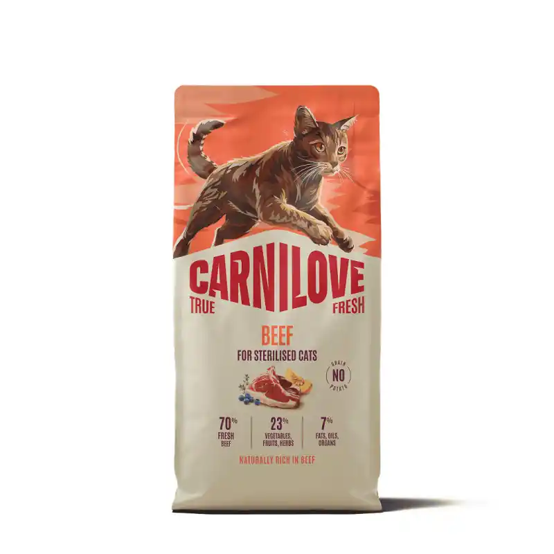Carnilove True Fresh Rund Gesteriliseerde Kat 6 kg Hete Deal