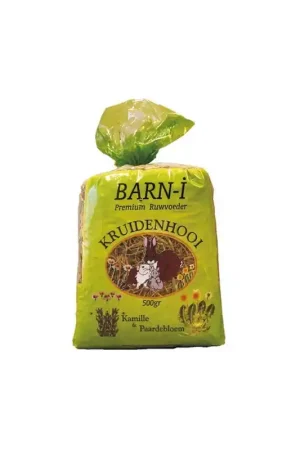 Direct Beschikbaar BARN-I Kruidenhooi Kamille & Paardenbloem 500 gram