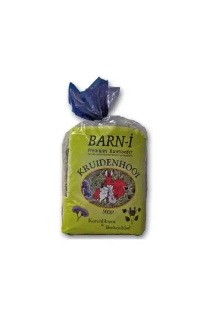 Barn-I kruidenhooi Korenbloem & Berkelblad 500 gram Premium