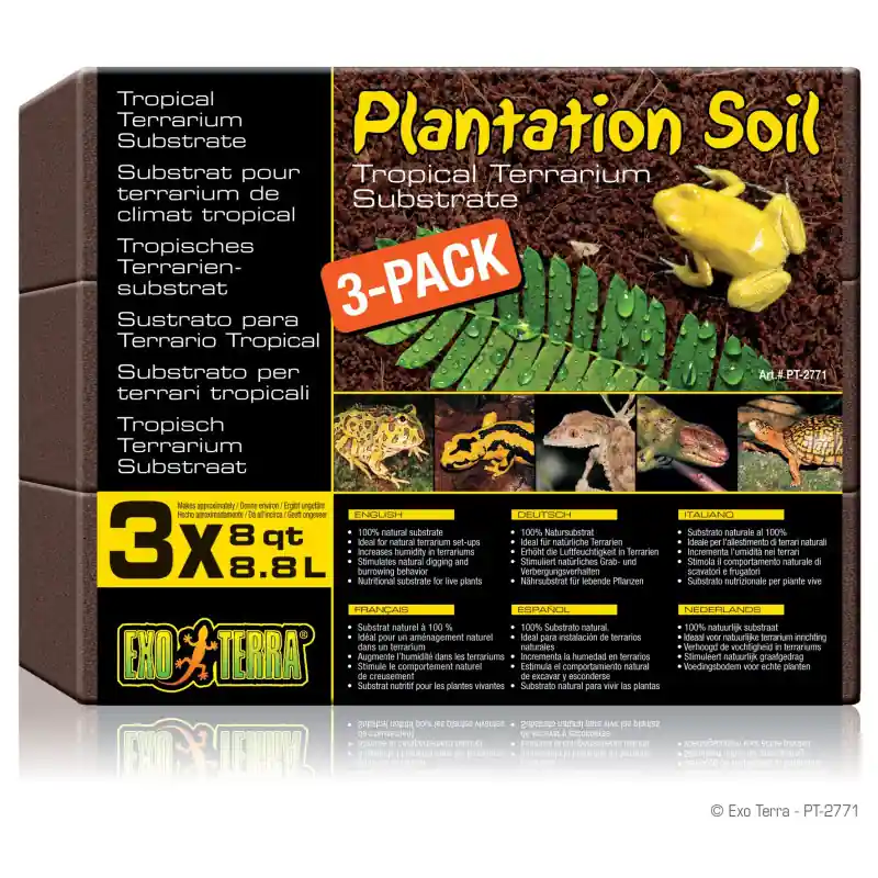 Koop Online Exo Terra Plantation Soil Coco Briques 3-Pack