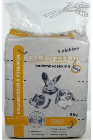Rechtstreeks Van De Fabrikant Tijssen Tarwestro Geperst 5 kg