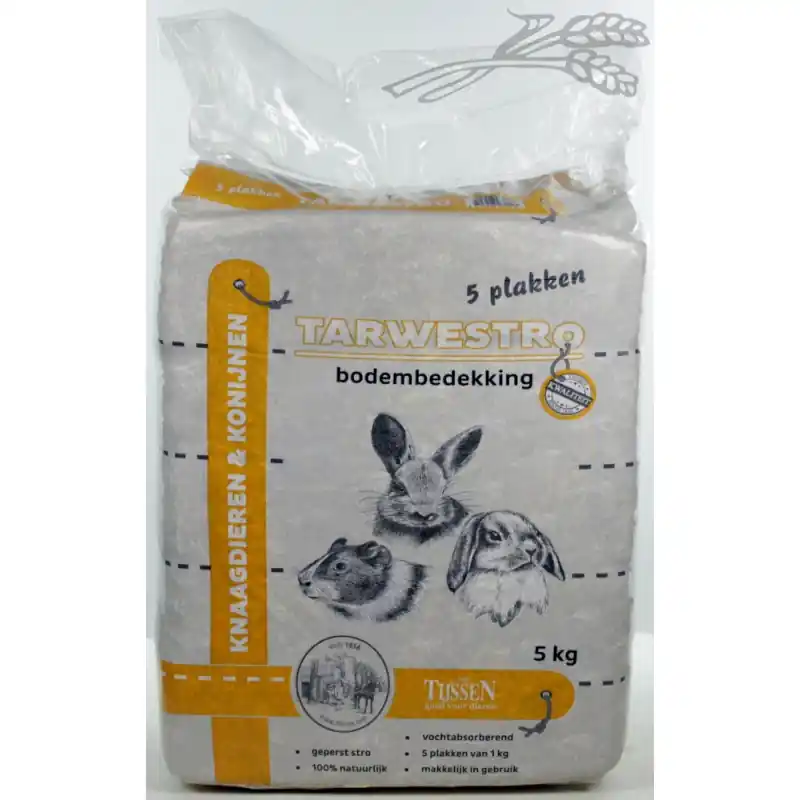Rechtstreeks Van De Fabrikant Tijssen Tarwestro Geperst 5 kg