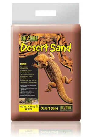 Hoge Kwaliteit Exo Terra Desert Sand Red 4,5 KG