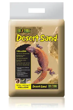 Exo Terra Desert Sand Yellow 4,5 KG Seizoensaanbieding