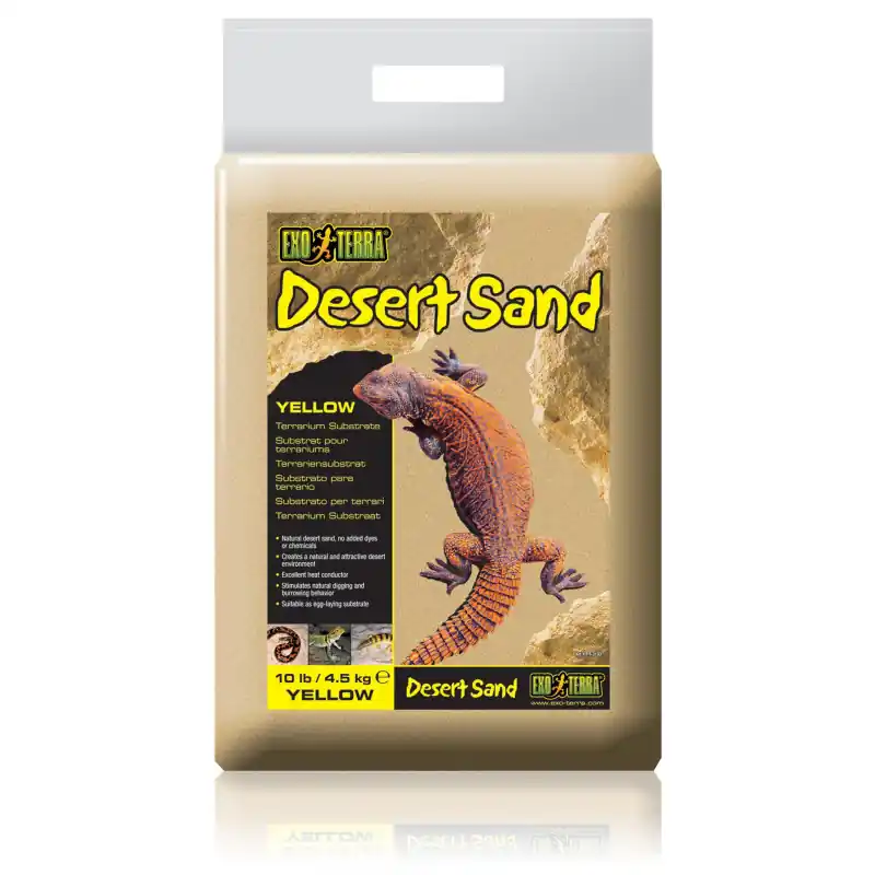 Exo Terra Desert Sand Yellow 4,5 KG Seizoensaanbieding