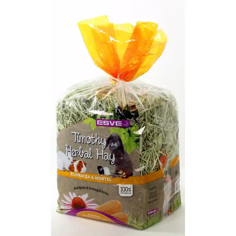 Esve Timothy Hay Echinacea & Wortel 600 gram Finale Uitverkoop