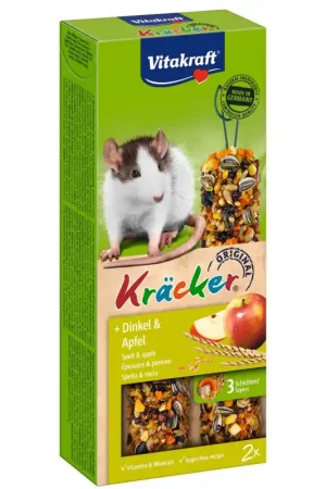 Vitakraft Kräcker Rat Spelt en Appel 2 stuks Koop Online