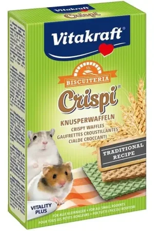 Vitakraft Crispi Krokante Wafeltjes voor Knaagdieren Finale Uitverkoop