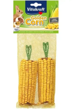 Vitakraft Golden Corn 2 Stuks voor Konijnen & Knaagdieren Seizoensaanbieding