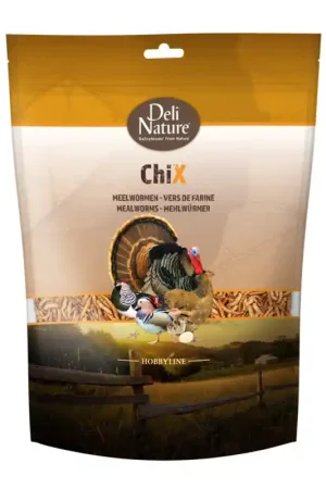 Betaalbaar Deli Nature Chix Meelwormen 200 gram