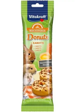 Vitakraft Wortel Donuts voor Knaagdieren & Konijnen Rechtstreeks Van De Fabrikant