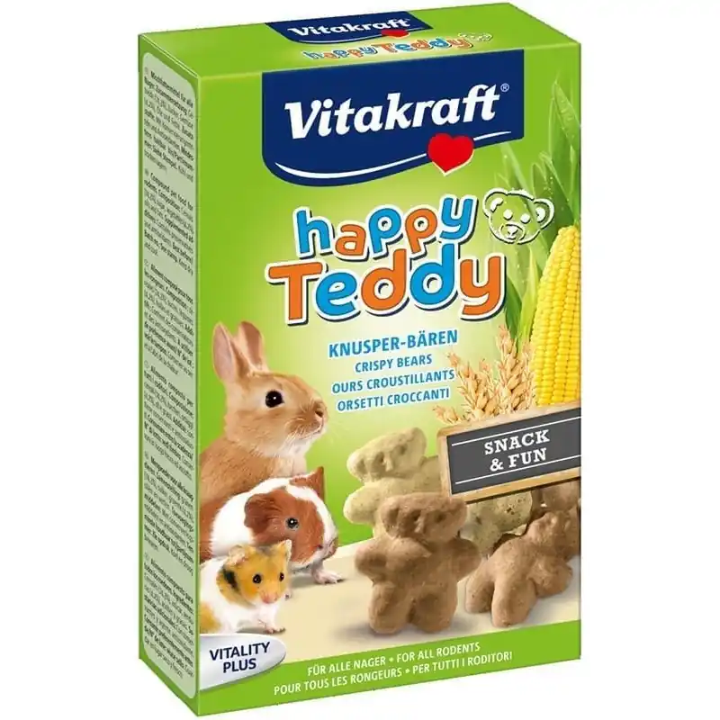 Vitakraft Happy Teddy voor Knaagdieren en Konijnen Shop Nu
